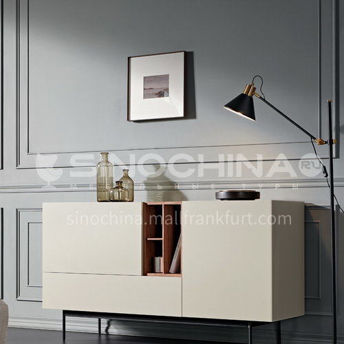 KYL-KK3736 Italian minimalist sideboard modern minimalist dining room cabinet solid wood four-drawer cabinet Marillo entrance cabinet storage cabinet